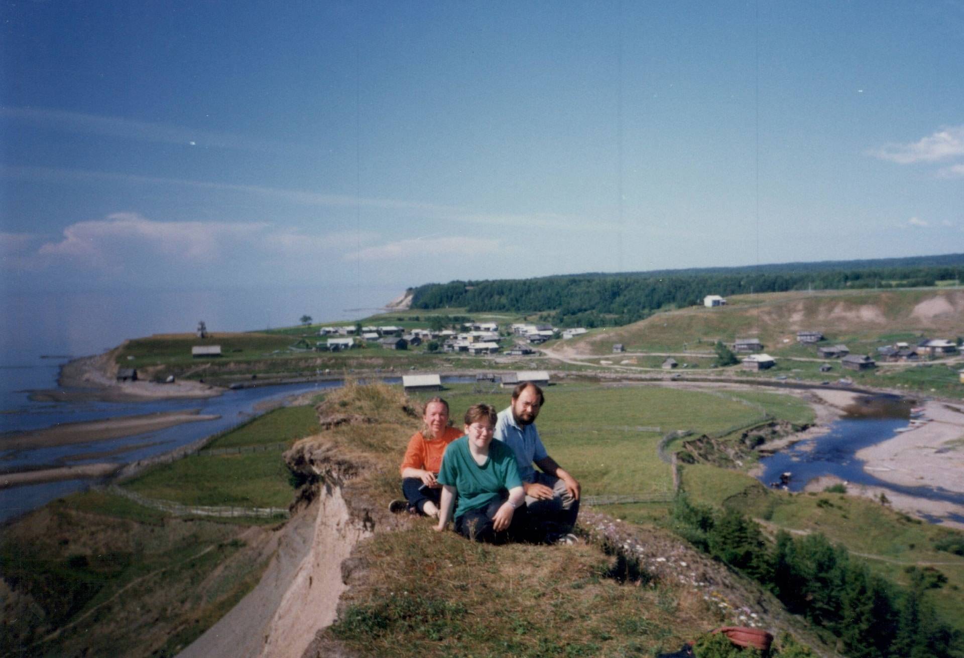 Гора Мызок, деревня Лямца, Онежский район, 1997 год