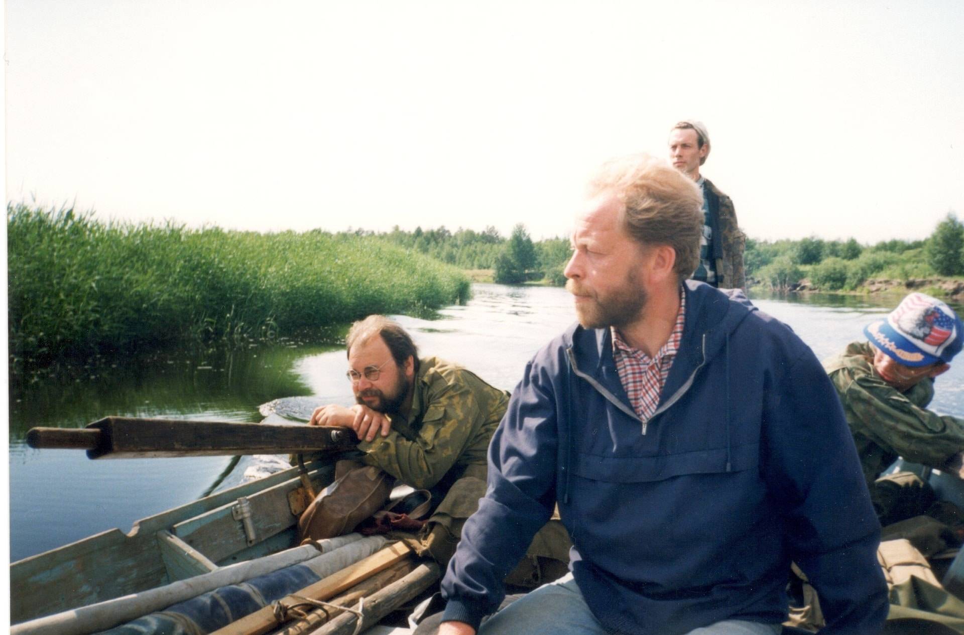 Участники экспедиции по Онежскому району, 1998 год